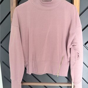Old Navy Dusty Rose Pullover Sweatshirt